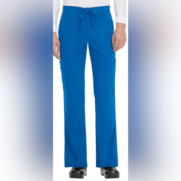 koi Basics Luke Men's 7-Pocket Stretch Scrub Pants - Picture 1 of 5